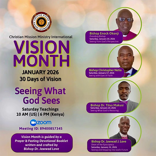 Vision Month 2026 flyer